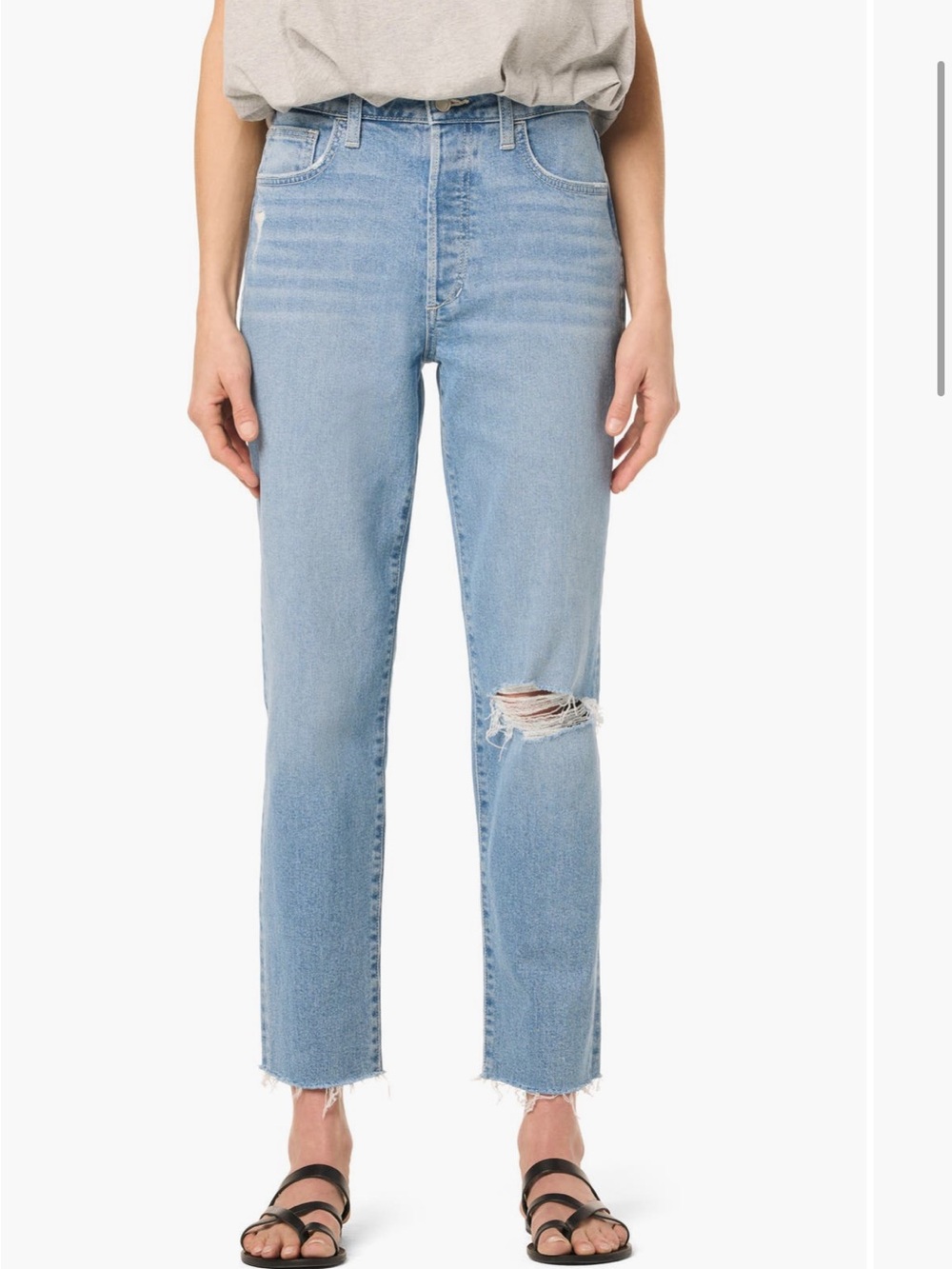 Women’s Joe’s OG Straight‎ Ankle Crop Light Wash Jeans
